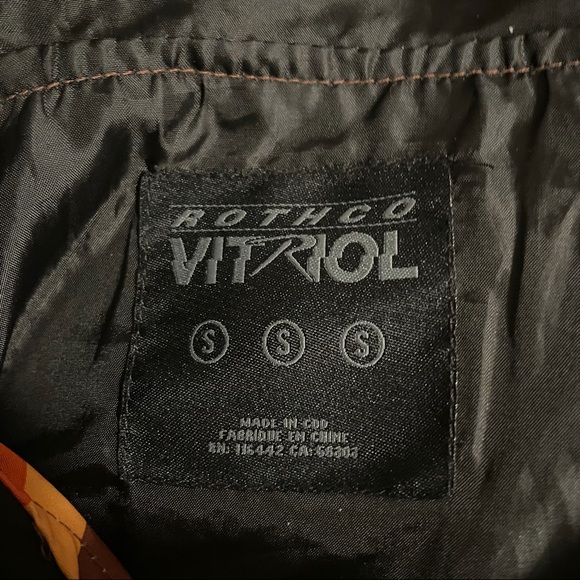 Rothco x Vitriol Orange Camo Windbreaker - Picture 5 of 5